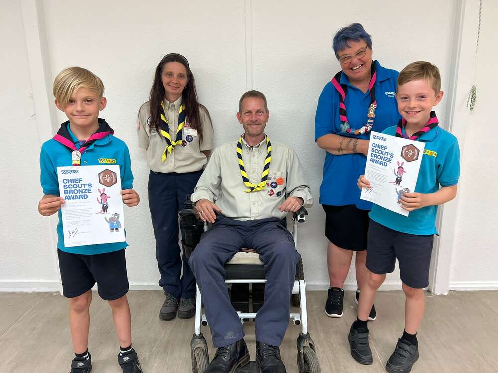 Beavers Bronze Awards at 7th Medway 