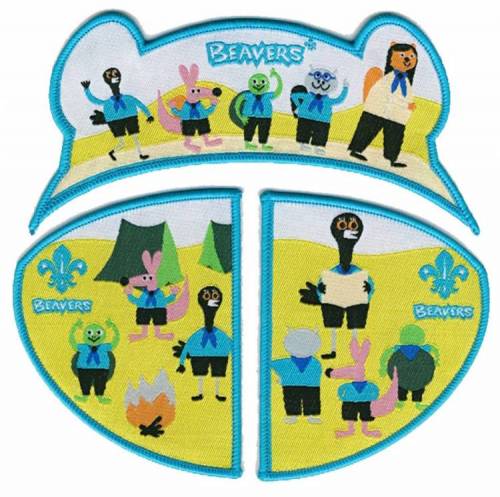 Beavers 3 Part Camp Blanket Fun Badge
